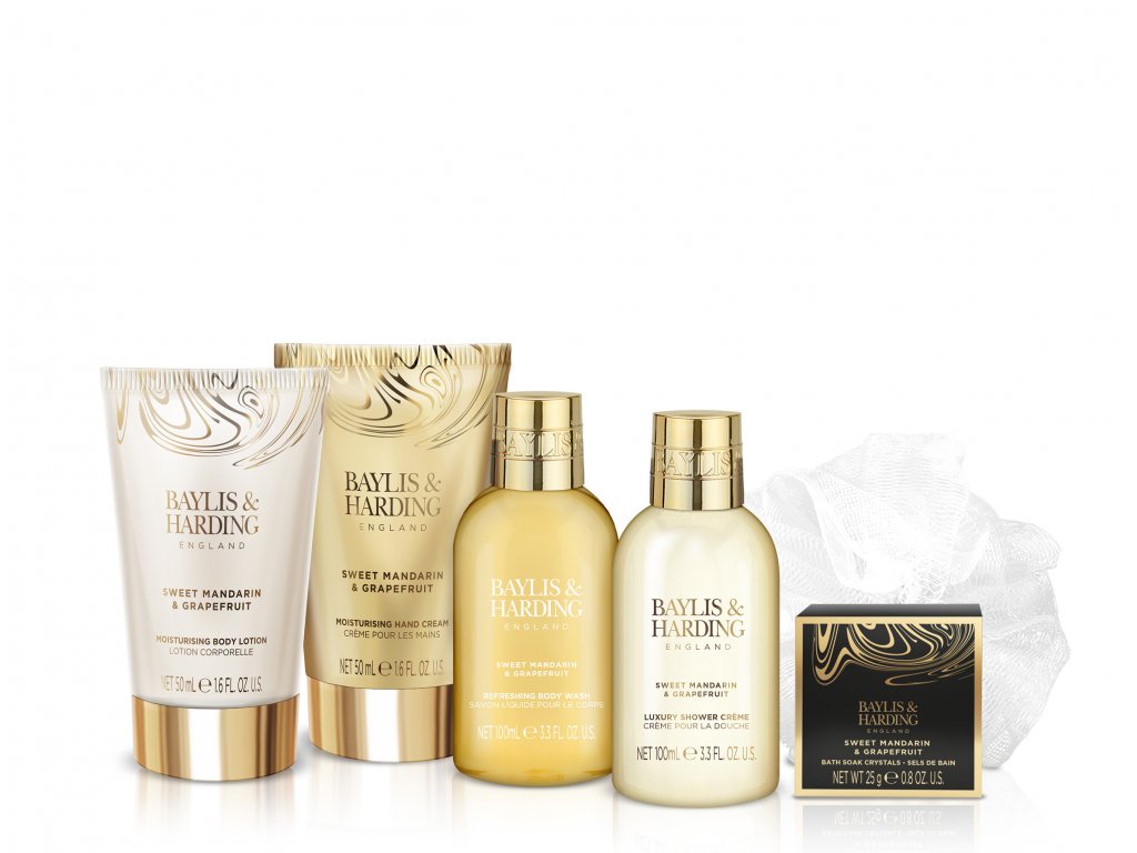 Baylis & Harding Dárková sada péče o tělo - Sweet mandarin & Grapefruit - Mandarinka a grep